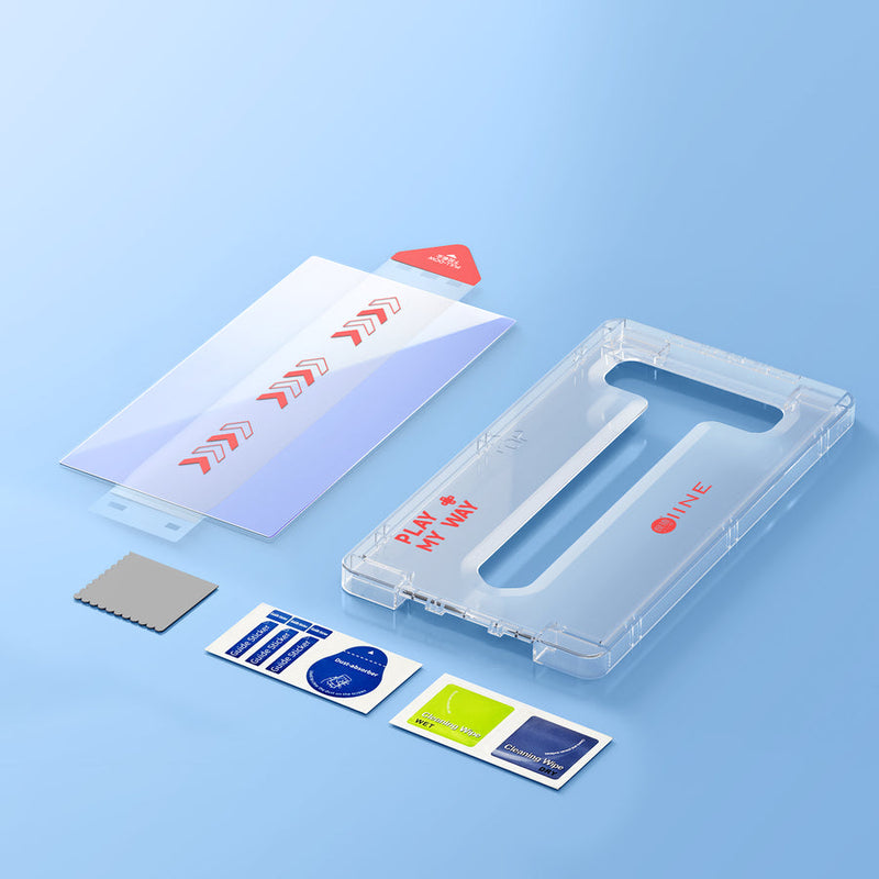 IINE Anti-Blue Light Tempered Glass with Dust-Removal Box for Nintendo Switch 2 (L1078)