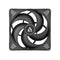 Arctic P14 140mm 5-Pack Fan (Black) (ACFAN00136A)