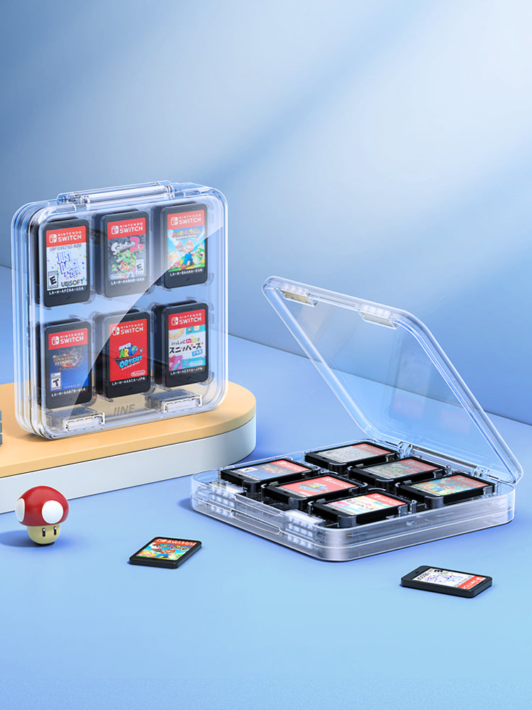 IINE Switch 12 Magnetic Transparent Card Boxes (L968)