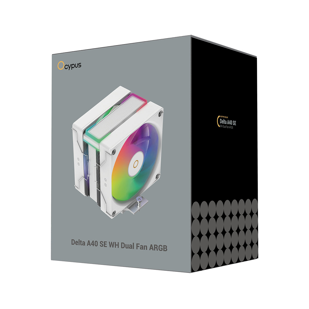 Ocypus Delta A40 SE Dual Fan ARGB Single-Tower CPU Air Cooler