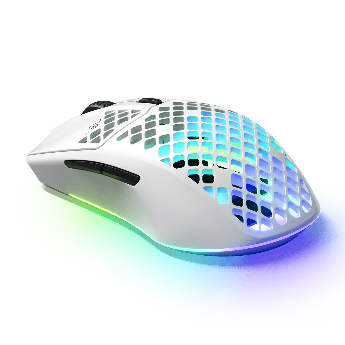 STEELSERIES AEROX 3 WIRELESS ULTRA LIGHTWEIGHT GAMING MOUSE (2022) SNOW (PN62608) - DataBlitz
