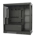 Tecware VX90M mATX Dual Tempered Glass Panoramic PC Case (Black) | DataBlitz