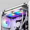 Cooler Master MasterLiquid 240L Core ARGB 240mm 2-Fan CPU Liquid Cooler (Black, White)