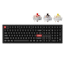 Keychron K10 Pro QMK/VIA Fully-Assembled RGB Backlit Full Size Wireless Mechanical Keyboard (Black)