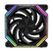 DarkFlash INF34R Single Reverse Blade PWM ARGB Cooling Fan (Black, White)