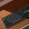 Akko ACR Pro 68 Black & Cyan Hot-Swappable RGB Mechanical Keyboard Gasket Mount (Gateron Cap Golden Yellow Switch)