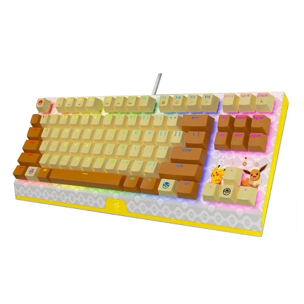 Pokemon Keyboard Razor Razer Blackwidow V3 Tenkeyless Mechanical Gaming Keyboard (Green Switch ...