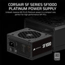 Corsair SF Series SF1000 1000W 80+ Platinum Fully Modular Low-Noise SFX Power Supply