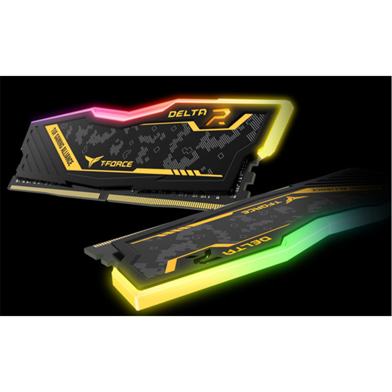 TeamGroup T-Force Delta TUF Gaming Alliance RGB DDR4 32GB (1x32GB) 3200MHz CL16 Desktop Memory (TF9D432G3200HC16F01)