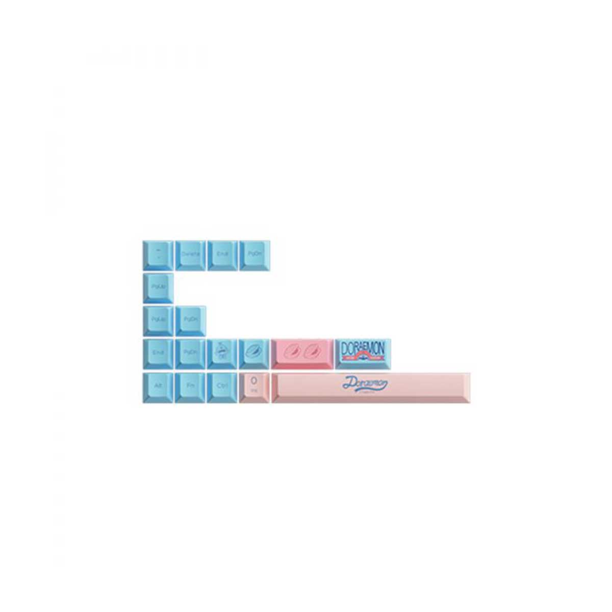 Akko Doraemon Macaron Keycap Set Cherry Profile 136 Keys