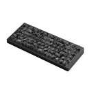 MonsGeek M1 V5 Contour Lines Aluminum Case Multi-Mode RGB Hot-Swappable Mechanical Keyboard (Black) (Akko V3 Piano Pro Switch)