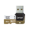 Lexar Professional 1000x 32GB microSDHC UHS-II C10 U3 V60 150MB/s Read Memory Card with Reader