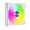 Lian Li Uni Fan AL120 V2 RGB 120mm Revolutionized Daisy-Chain ARGB Single Fan (White) (UF-AL120V2-1W)