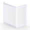 Jonsbo TK-0 ITX Separated Cabinet Computer Case (Black, White)
