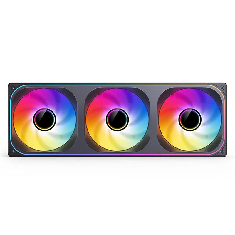 Jonsbo ZB-360B 28MM ARGB Infinity Mirror Series Fan (Black)