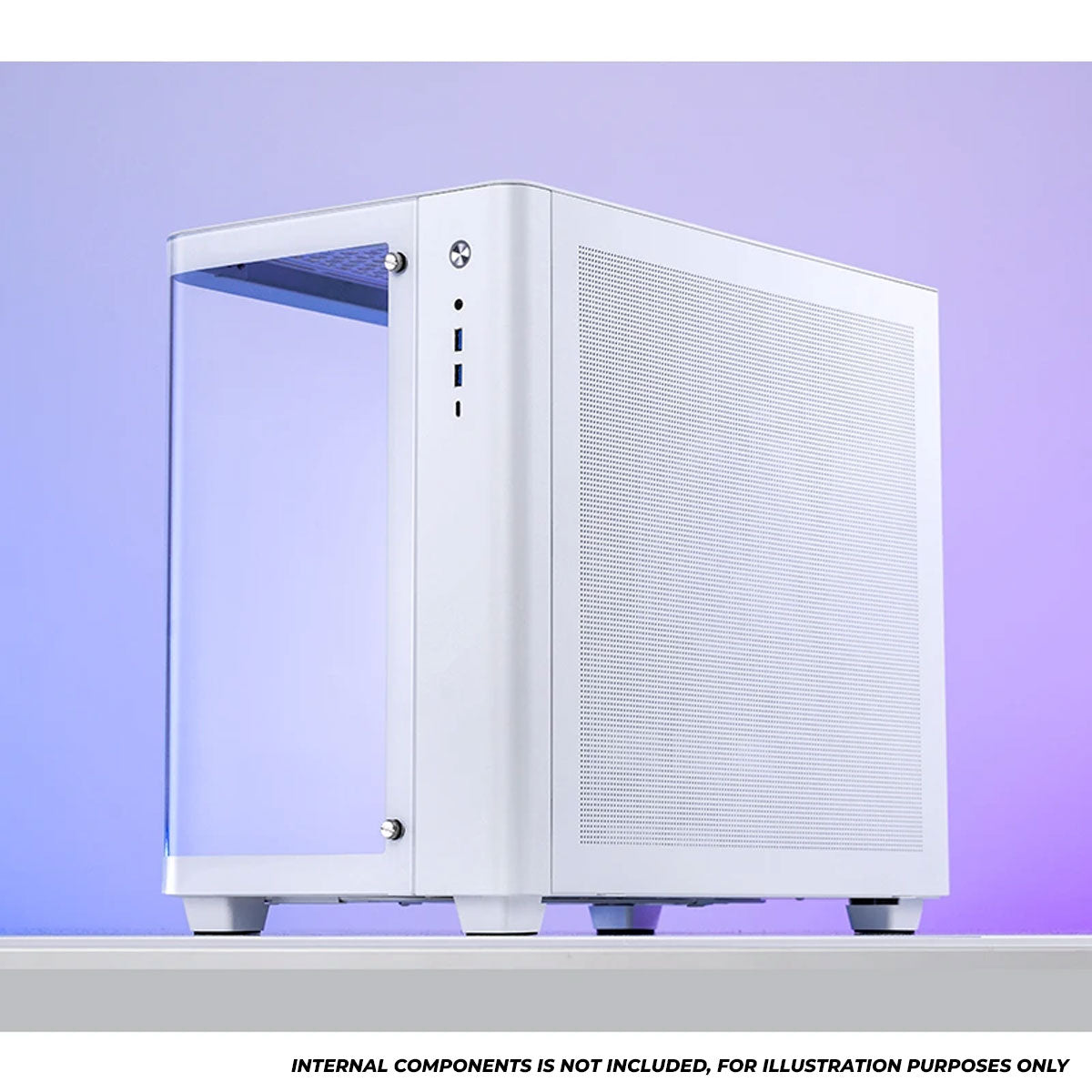 Jonsbo TK-3 ATX Separated Cabinet Computer Case (Black, White)