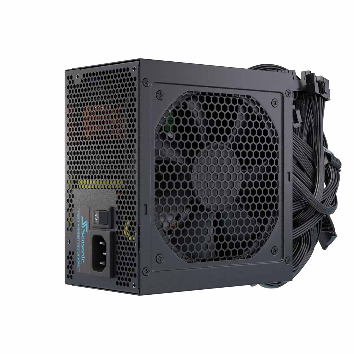 Seasonic G12 GC-650 (ATX 2.4) 650W 80+ Gold Fixed Cables Power Supply (SSP-650RT2)