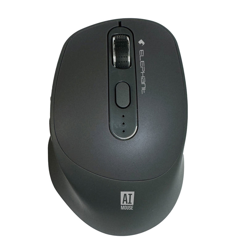 Elephant M528 AI Voice Input Mouse (Black, Ivory)