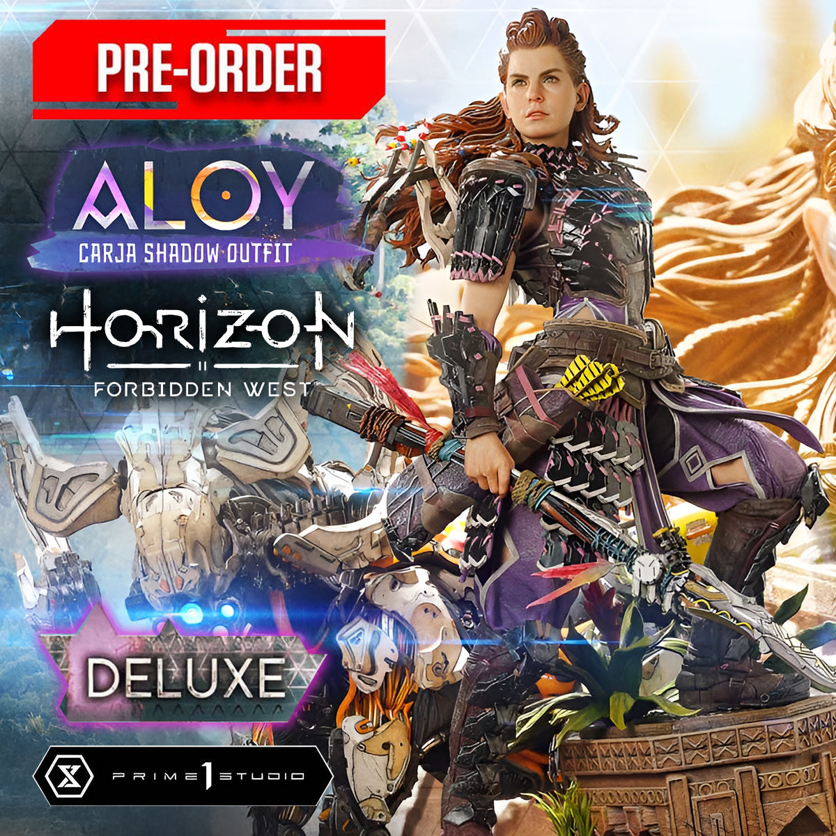 Real Elite Masterline Horizon Forbidden West Aloy Carja Shadow Outfit
