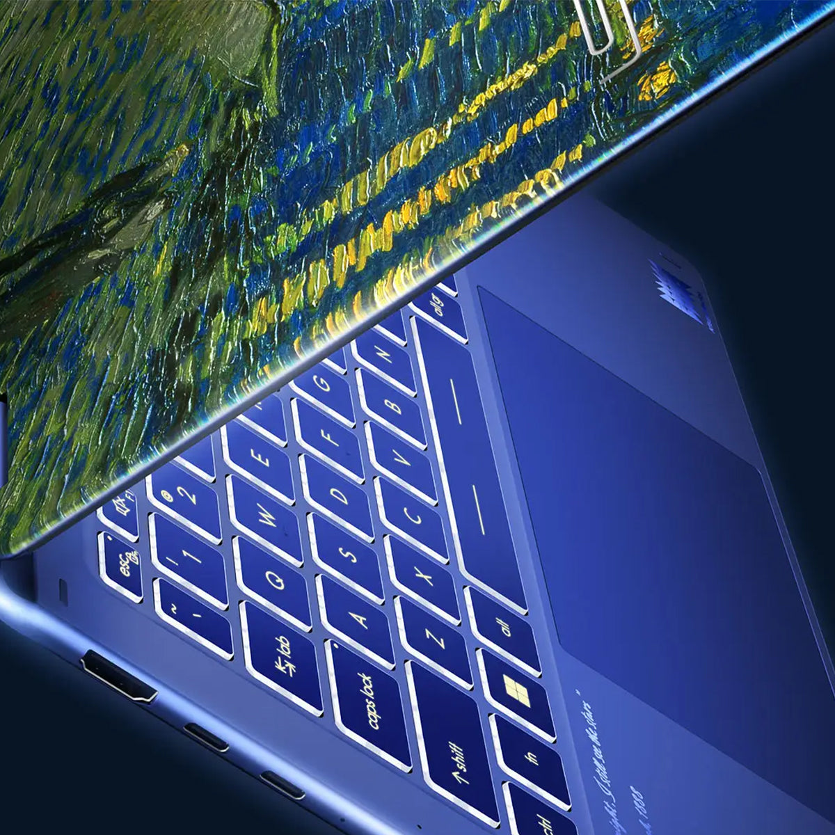 MSI Prestige 14 Flip AI+ Vincent van Gogh Ed. Starry Night Over The Rhone-272PH Laptop
