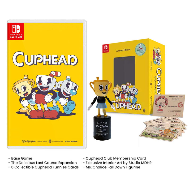 Nintendo Switch Cuphead Limited Edition