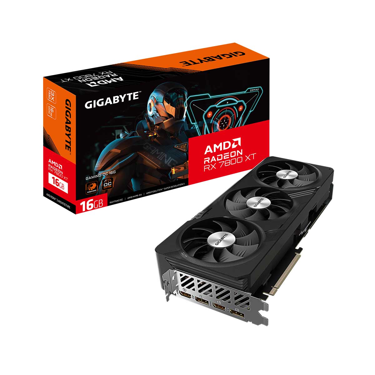 Gigabyte AMD Radeon RX 7800 XT Gaming OC 16GB GDDR6 Graphics Card
