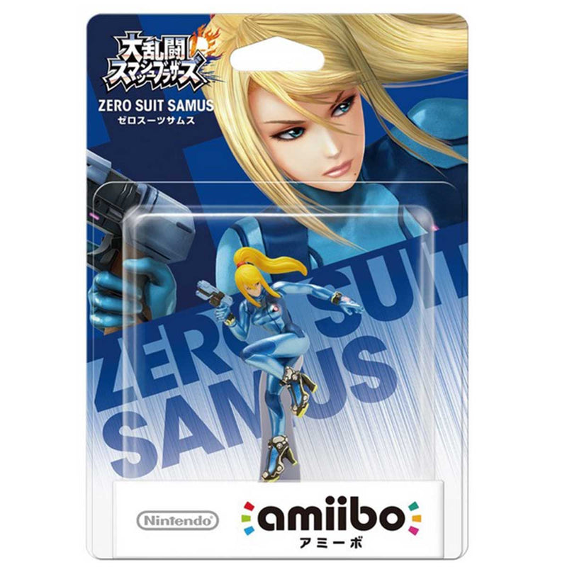 Nintendo Amiibo Super Smash Bro Zero Suit Samus