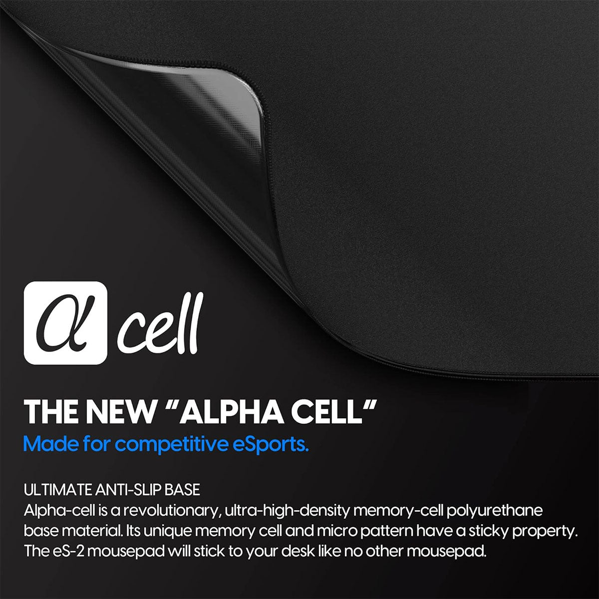 Pulsar ES2 ESport Mousepad XL (Black) (PES23XLB)