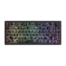 MonsGeek M1 V5 Contour Lines Aluminum Case Multi-Mode RGB Hot-Swappable Mechanical Keyboard (Black) (Akko V3 Piano Pro Switch)