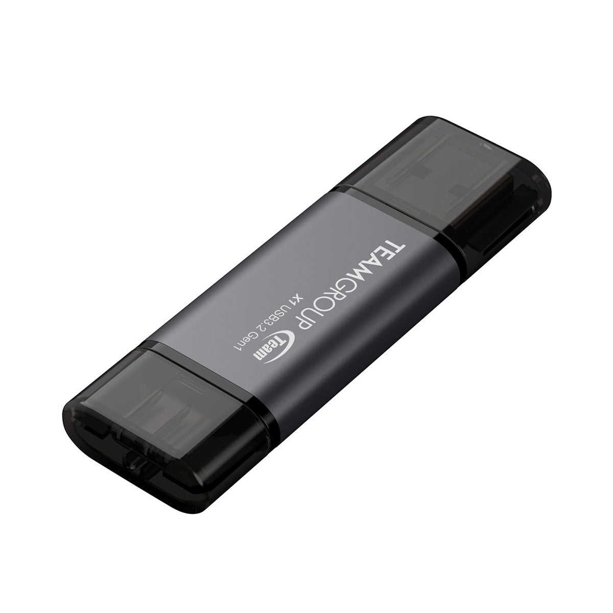 TeamGroup X1 128GB USB 3.2 Gen1 Type-C & Type-A 100MB/s Read Flash Drive (TX13128GC01)
