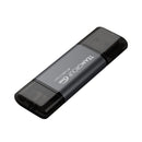 TeamGroup X1 128GB USB 3.2 Gen1 Type-C & Type-A 100MB/s Read Flash Drive (TX13128GC01)
