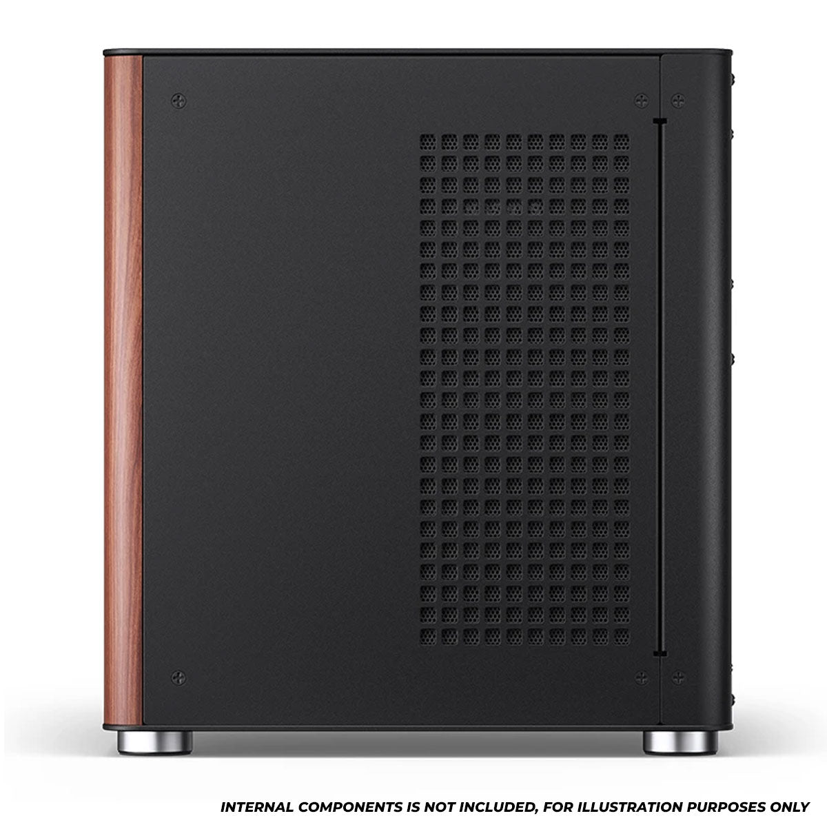 Jonsbo TK-0 ITX Separated Cabinet Computer Case (Black, White)