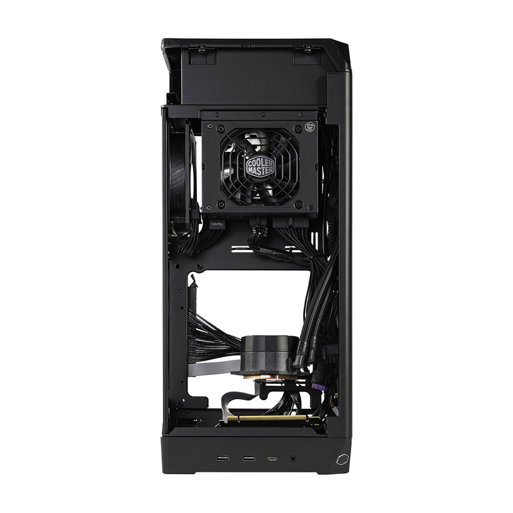 Cooler Master NCORE 100 MAX ITX Gaming Case With Integrated AIO Cooling ...