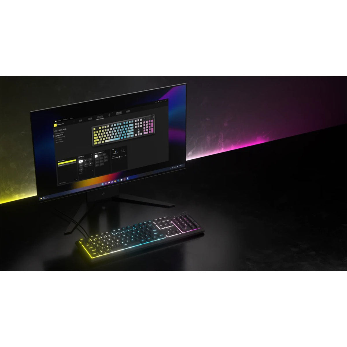 Corsair K55 Core RGB Gaming Keyboard (CH-9226C65-NA)