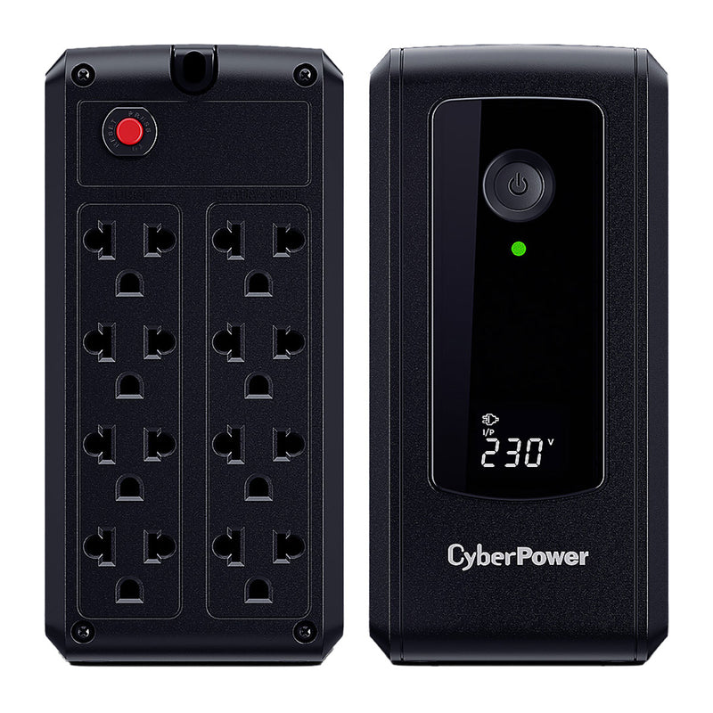 CyberPower UT1000EGLCD 1000 VA 550 Watts Line-interactive UPS
