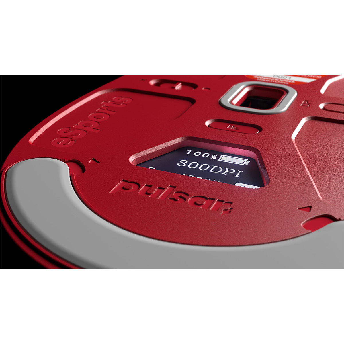 Pulsar Xlite V3 ES eSports Tournament Edition Wireless Gaming Mouse Size2  (Red) (PXV3ES23)