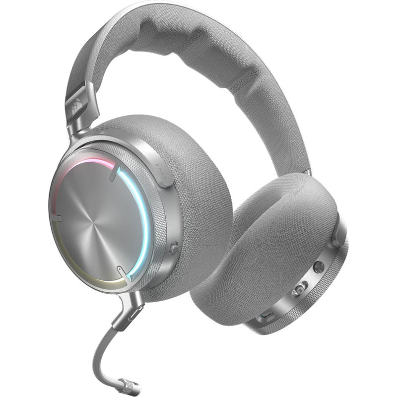 Corsair Virtuoso Max Wireless High-Fidelity Gaming Headset (Silver, Carbon)