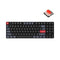 Keychron K13 Pro QMK/Via Numpad TKL  White Backlight Wireless Custom Mechanical Keyboard (Low Profile Gateron Red Switch) (K13P-A1)