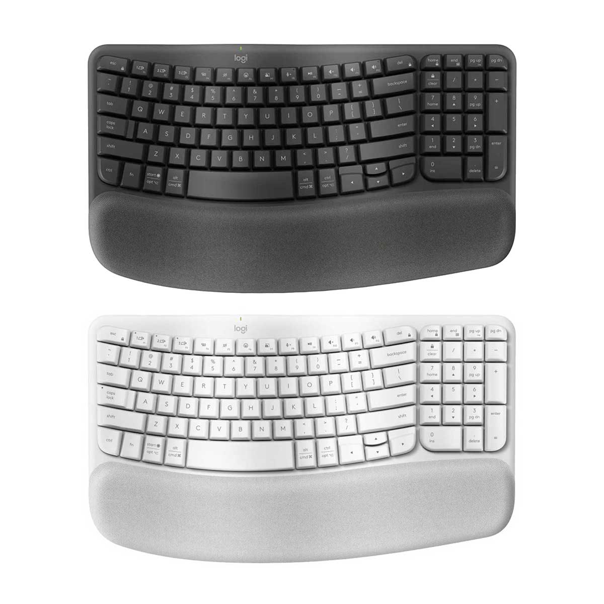 Logitech Wave Keys Ergonomic Wireless Keyboard