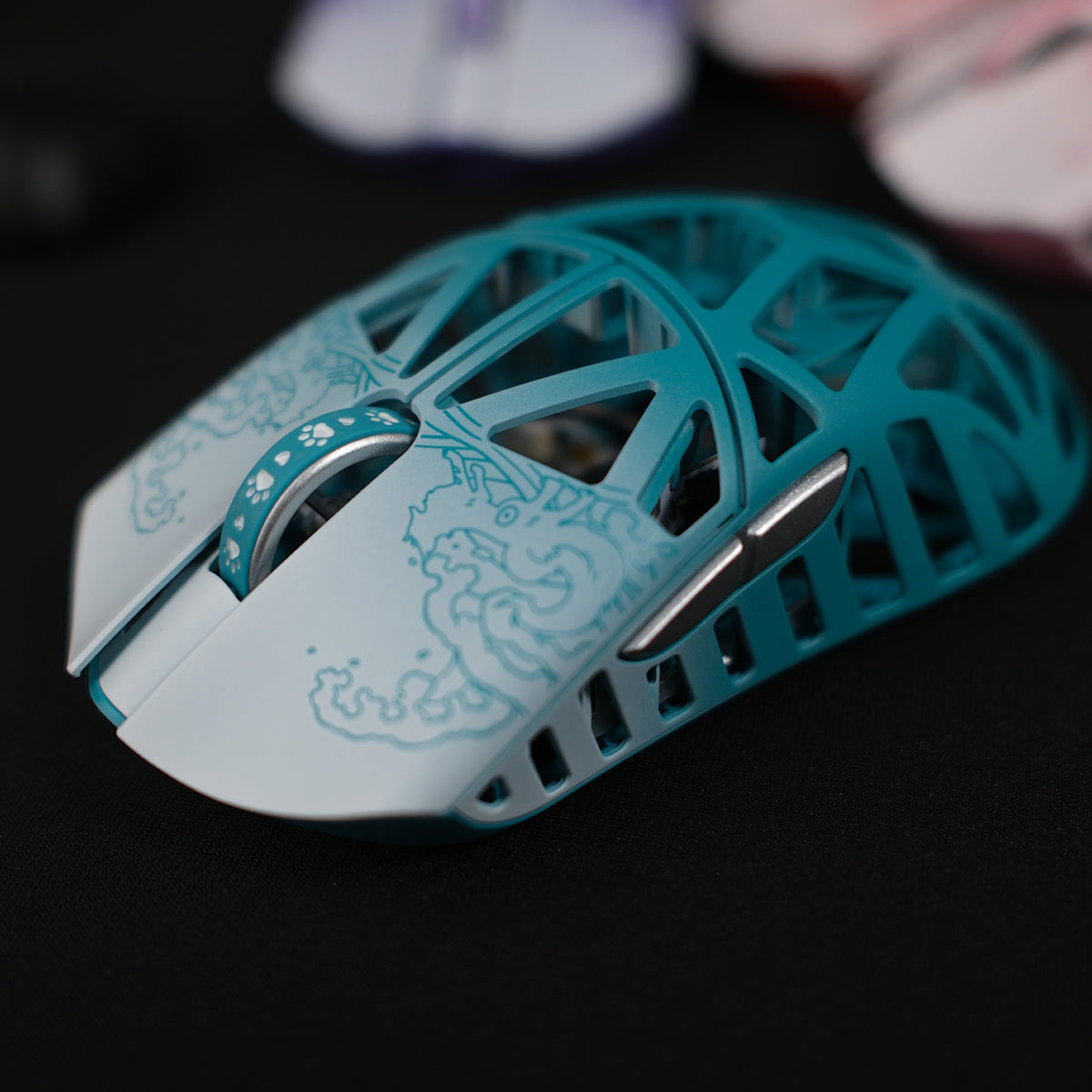 Fabulous Beasts X WLmouse Beast X 8K Lightweight Magnesium Alloy Gaming Mouse