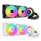 Arctic Liquid Freezer III 280 A-RGB Multi Compatible AIO CPU Water Cooler (Black, White)