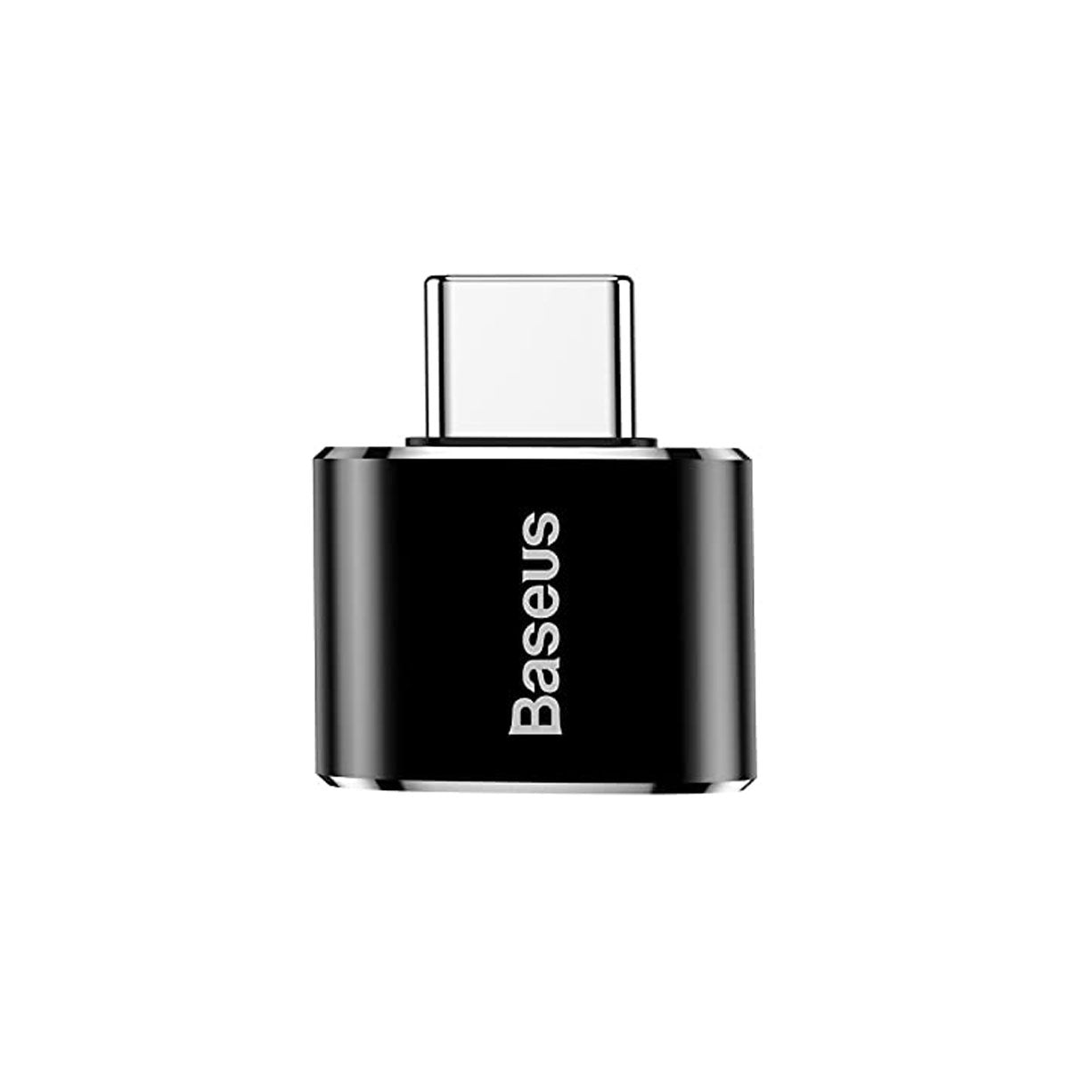 Baseus Mini USB Female to Type-C Male Adapter Converter (Black) (CATOTG-01)