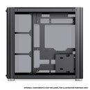 Jonsbo TK-2 ATX Separated Cabinet Computer Case (Black, White)