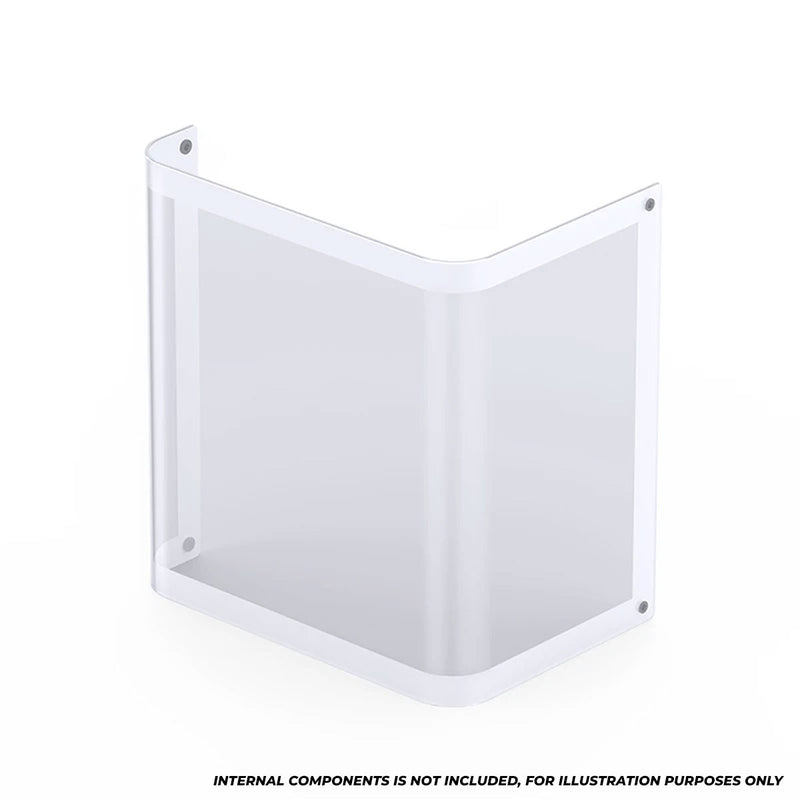 Jonsbo TK-1 M-ATX Separated Cabinet Computer Case (Black, White)