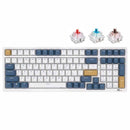 Royal Kludge RK98 Tri-Mode RGB 100 Keys Hot Swappable Mechanical Keyboard Klein Blue