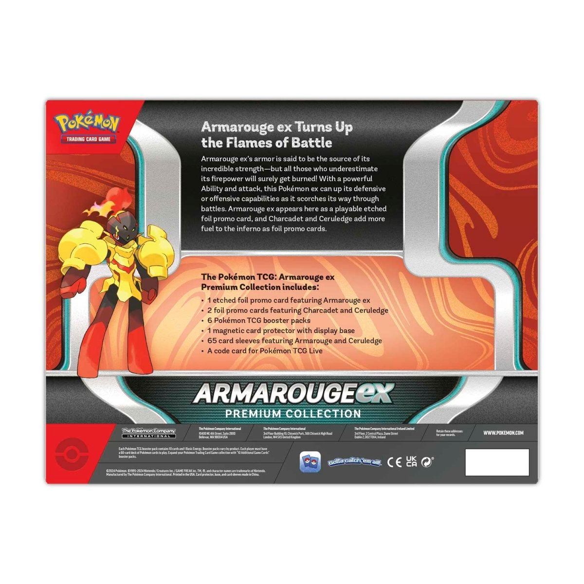 Pokemon Trading Card Game Armarouge Ex Premium Collection (290-85791)