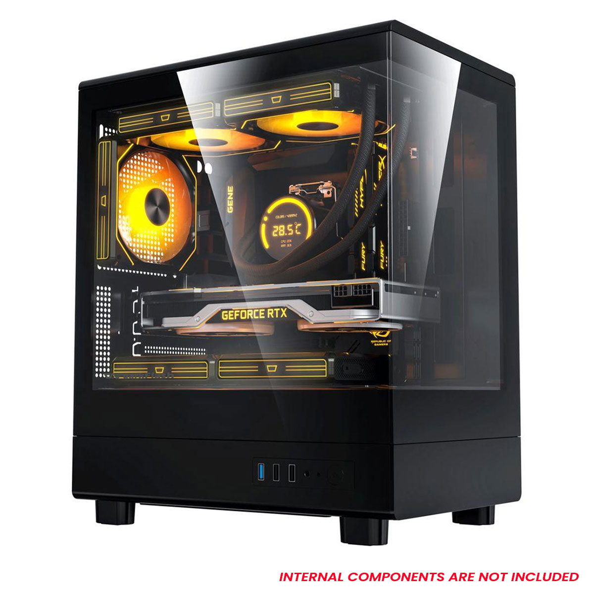 Flash Db Box Home All products Darkflash DB330M M-ATX PC Case (Black...