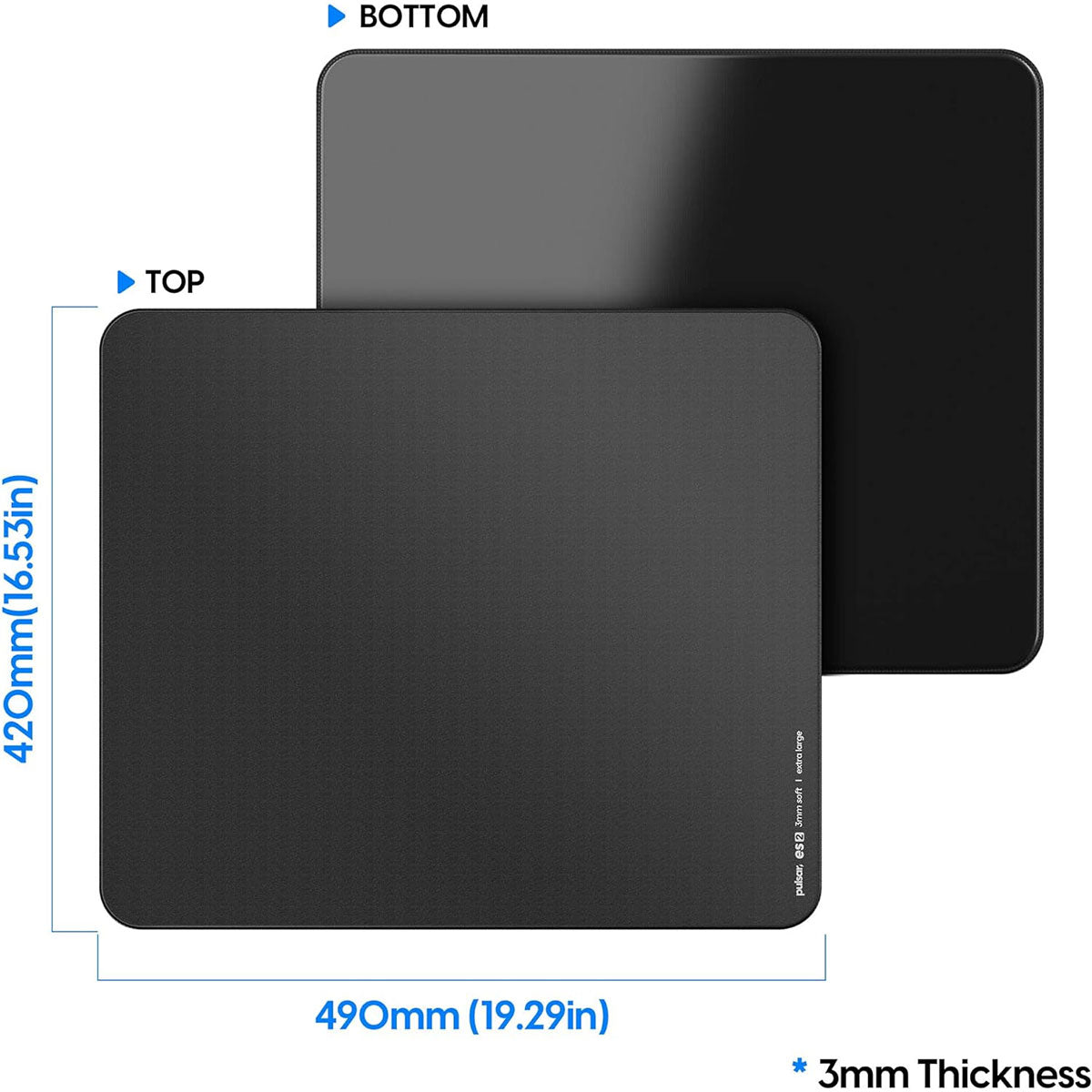 Pulsar ES2 ESport Mousepad XL (Black) (PES23XLB)