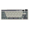 Royal Kludge RK M70 Tri-Mode RGB 73 Keys Hot-Swappable Mechanical Keyboard Cyan Purple 