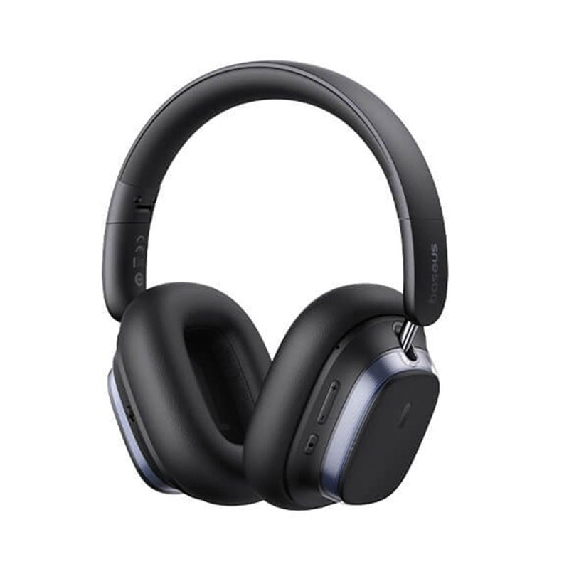 Baseus Bowie H1s Noise-Cancellation Wireless Headphone (Cluster Black) (A00075301113-00)